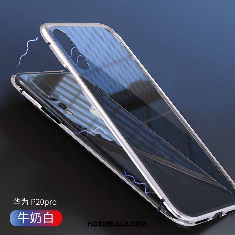 Huawei P20 Pro Hoesje Anti-fall Nieuw Mobiele Telefoon Trendy Merk Wit Sale