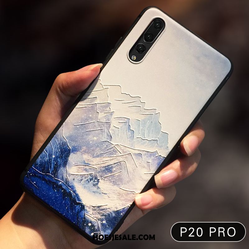 Huawei P20 Pro Hoesje Anti-fall Trend Mobiele Telefoon Persoonlijk Geel Online