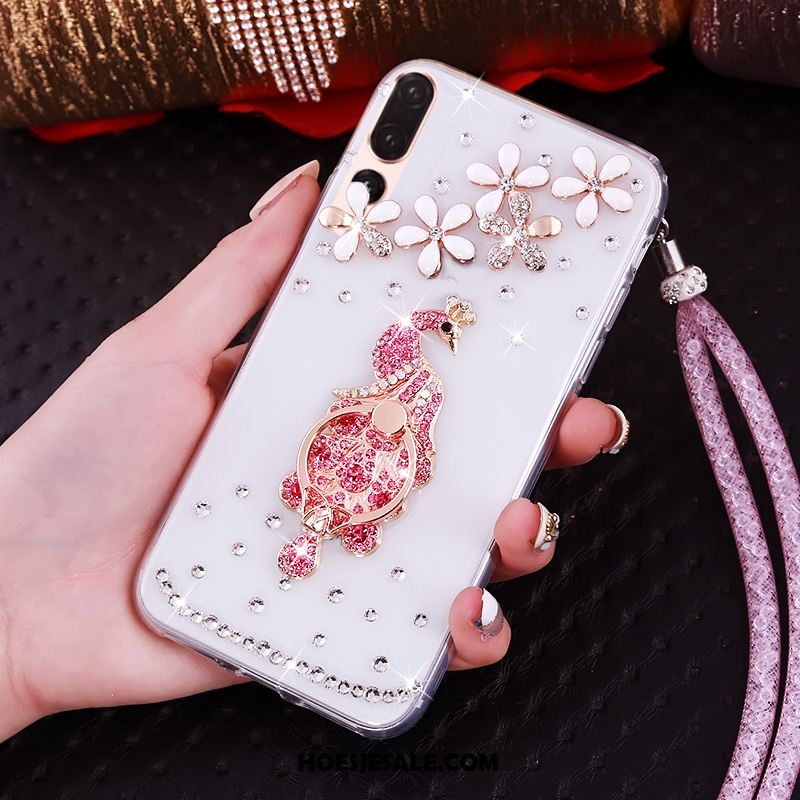 Huawei P20 Pro Hoesje Bescherming Hoes Anti-fall Met Strass Mobiele Telefoon Kopen