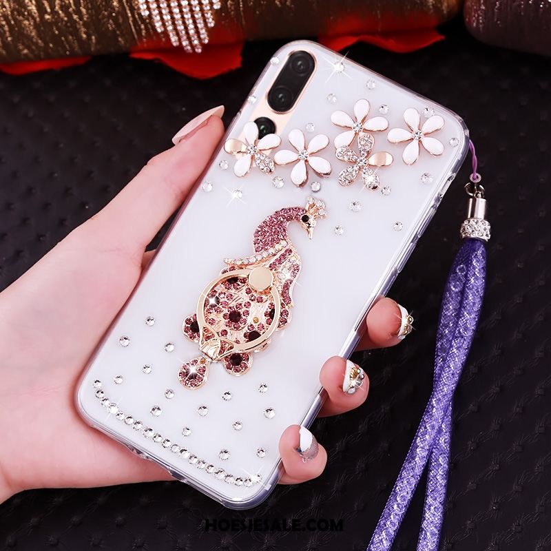 Huawei P20 Pro Hoesje Bescherming Hoes Anti-fall Met Strass Mobiele Telefoon Kopen