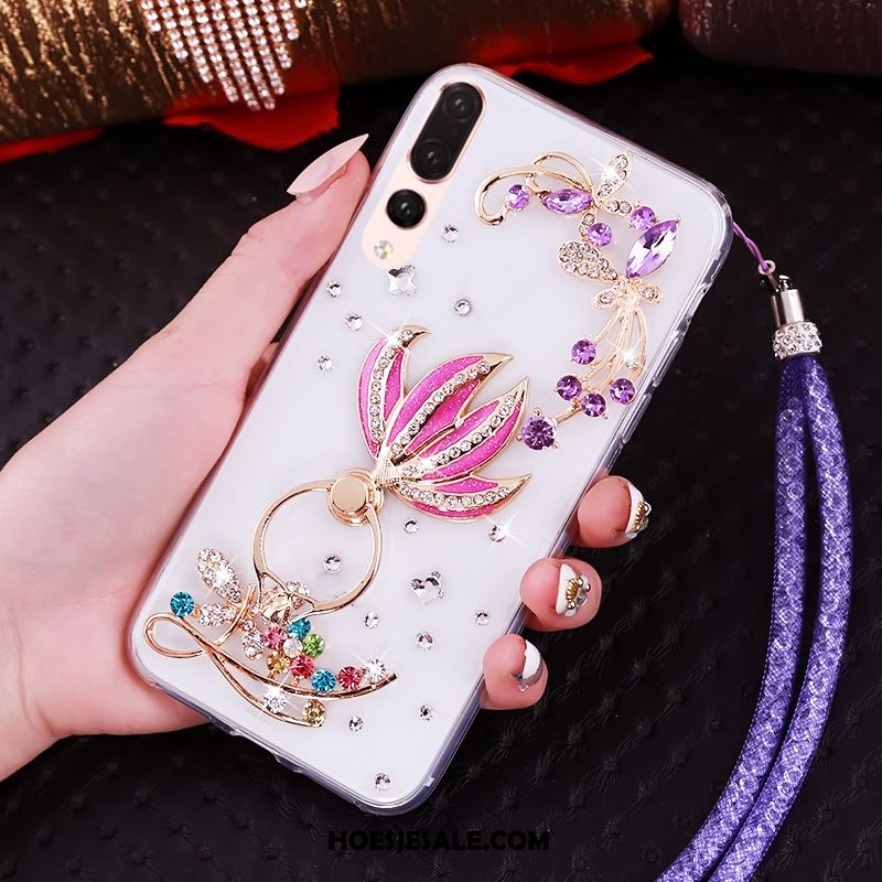 Huawei P20 Pro Hoesje Bescherming Hoes Anti-fall Met Strass Mobiele Telefoon Kopen