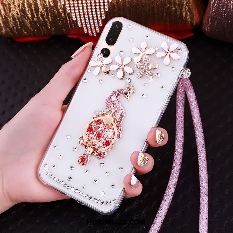 Huawei P20 Pro Hoesje Bescherming Hoes Anti-fall Met Strass Mobiele Telefoon Kopen