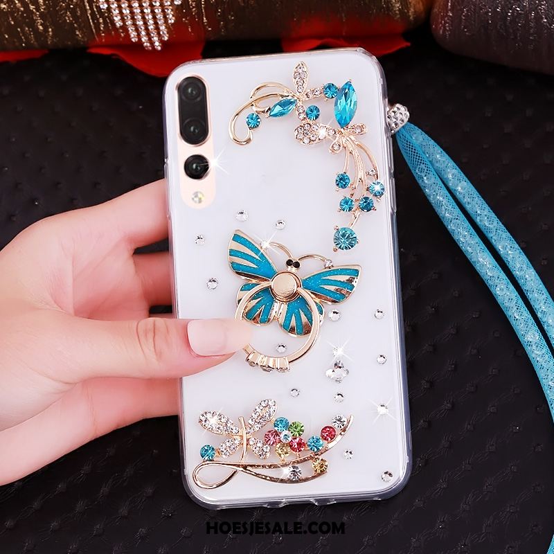 Huawei P20 Pro Hoesje Bescherming Hoes Anti-fall Met Strass Mobiele Telefoon Kopen