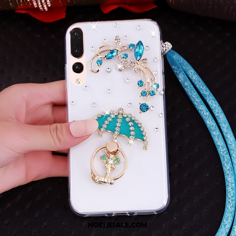 Huawei P20 Pro Hoesje Bescherming Hoes Anti-fall Met Strass Mobiele Telefoon Kopen