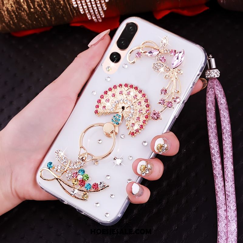 Huawei P20 Pro Hoesje Bescherming Hoes Anti-fall Met Strass Mobiele Telefoon Kopen