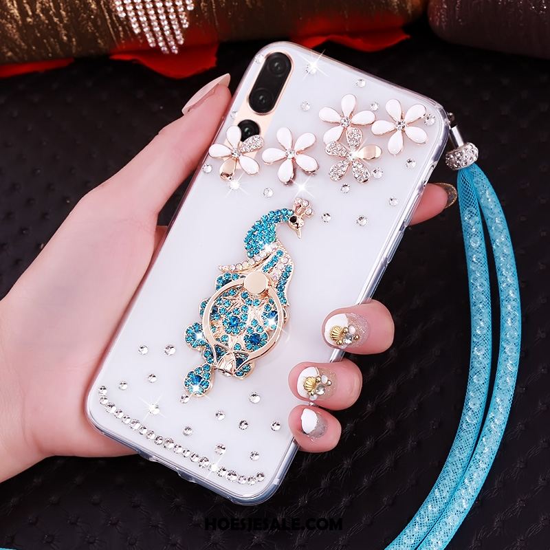 Huawei P20 Pro Hoesje Bescherming Hoes Anti-fall Met Strass Mobiele Telefoon Kopen