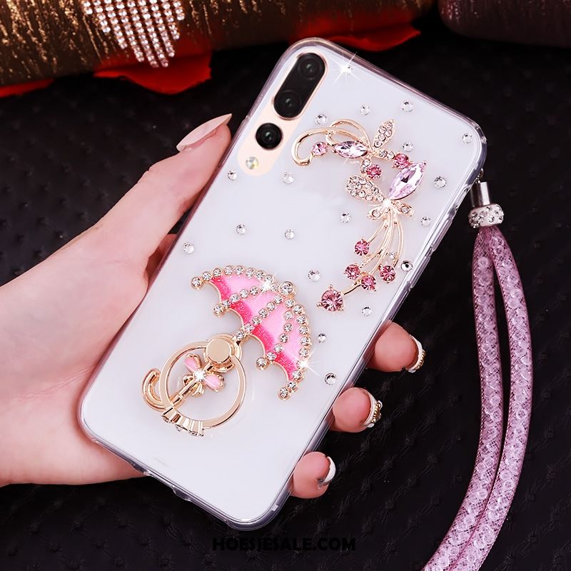 Huawei P20 Pro Hoesje Bescherming Hoes Anti-fall Met Strass Mobiele Telefoon Kopen