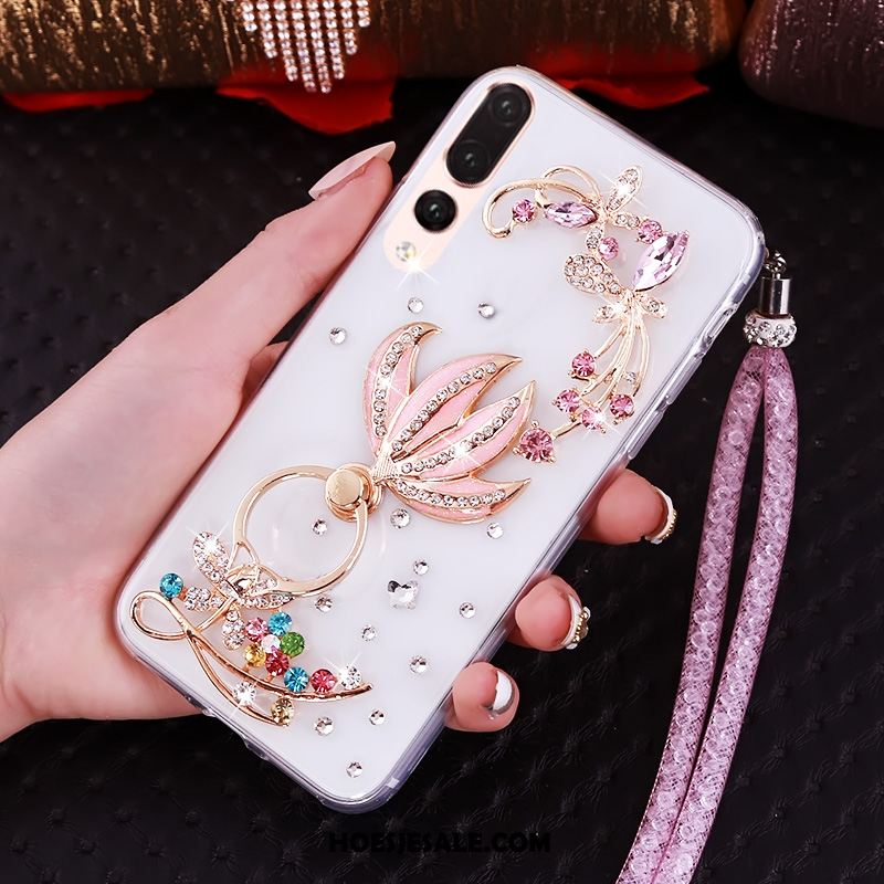 Huawei P20 Pro Hoesje Bescherming Hoes Anti-fall Met Strass Mobiele Telefoon Kopen