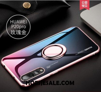 Huawei P20 Pro Hoesje Bescherming Ring Purper Trend Siliconen Sale