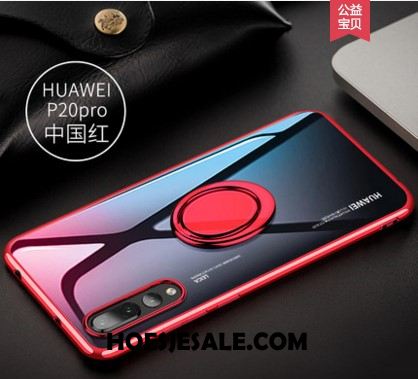 Huawei P20 Pro Hoesje Bescherming Ring Purper Trend Siliconen Sale