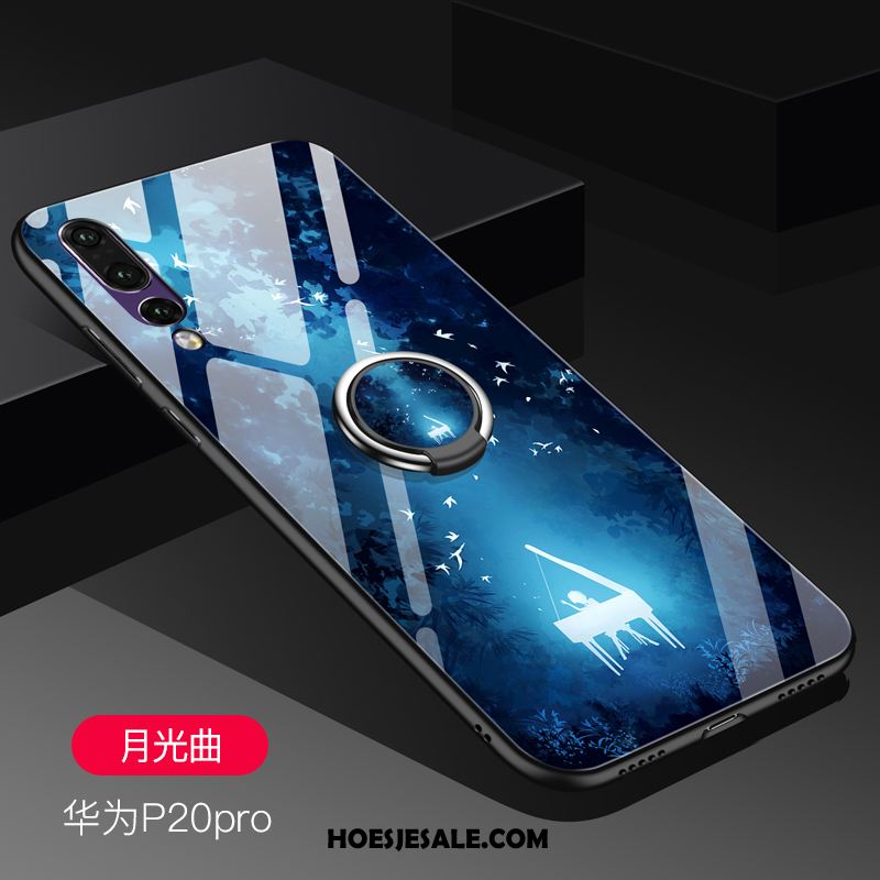 Huawei P20 Pro Hoesje Bescherming Ring Trend Trendy Merk Gehard Glas Kopen