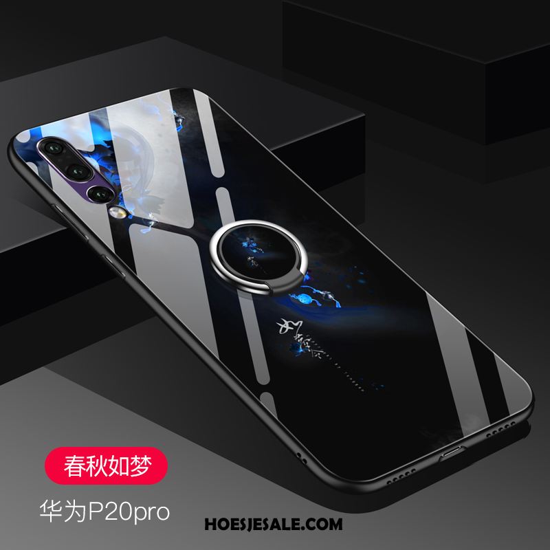 Huawei P20 Pro Hoesje Bescherming Ring Trend Trendy Merk Gehard Glas Kopen