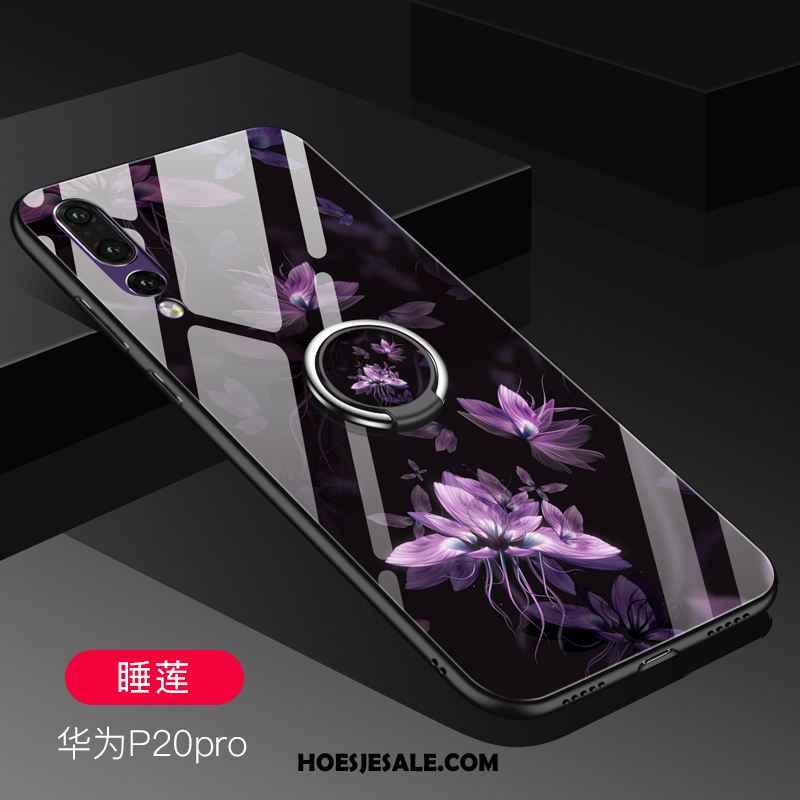 Huawei P20 Pro Hoesje Bescherming Ring Trend Trendy Merk Gehard Glas Kopen