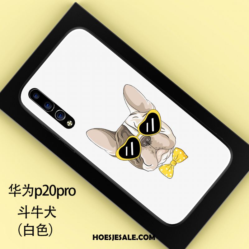 Huawei P20 Pro Hoesje Bescherming Trendy Merk Hoes Glas Spotprent Korting