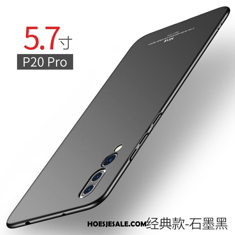 Huawei P20 Pro Hoesje Dun Classic Hoes Mobiele Telefoon Wijnrood Sale