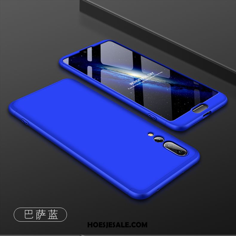 Huawei P20 Pro Hoesje Eenvoudige All Inclusive Nieuw Mobiele Telefoon Blauw Goedkoop