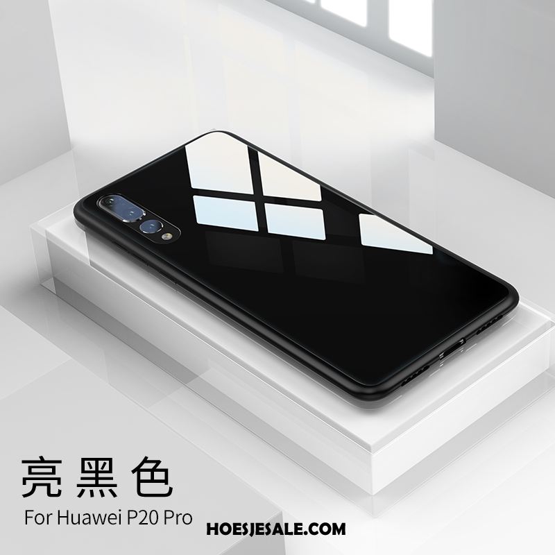 Huawei P20 Pro Hoesje Glas Blauw Mobiele Telefoon High End Persoonlijk Korting
