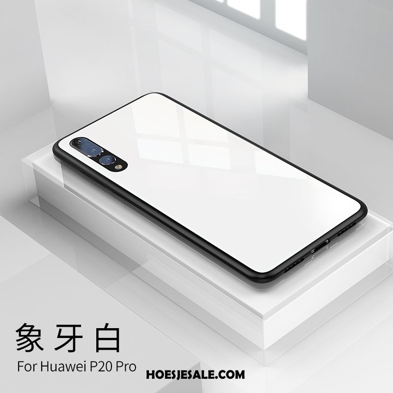 Huawei P20 Pro Hoesje Glas Blauw Mobiele Telefoon High End Persoonlijk Korting