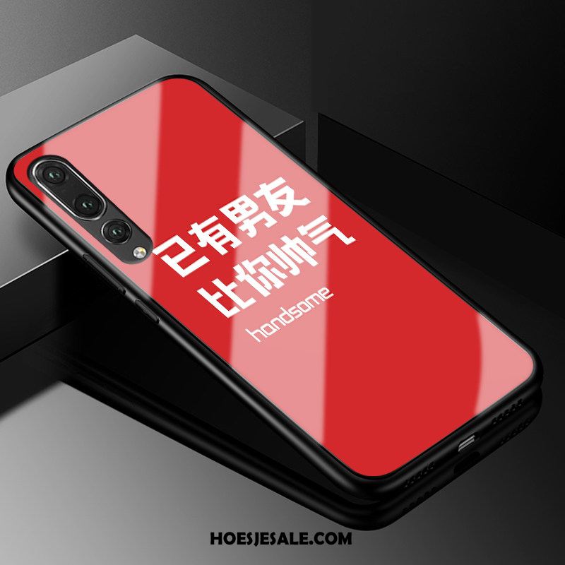 Huawei P20 Pro Hoesje Glas Groen Mobiele Telefoon Siliconen All Inclusive Sale