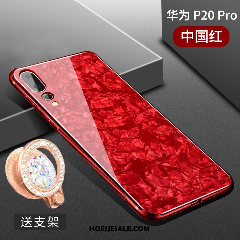 Huawei P20 Pro Hoesje High End Trend Lovers Glas Trendy Merk Goedkoop