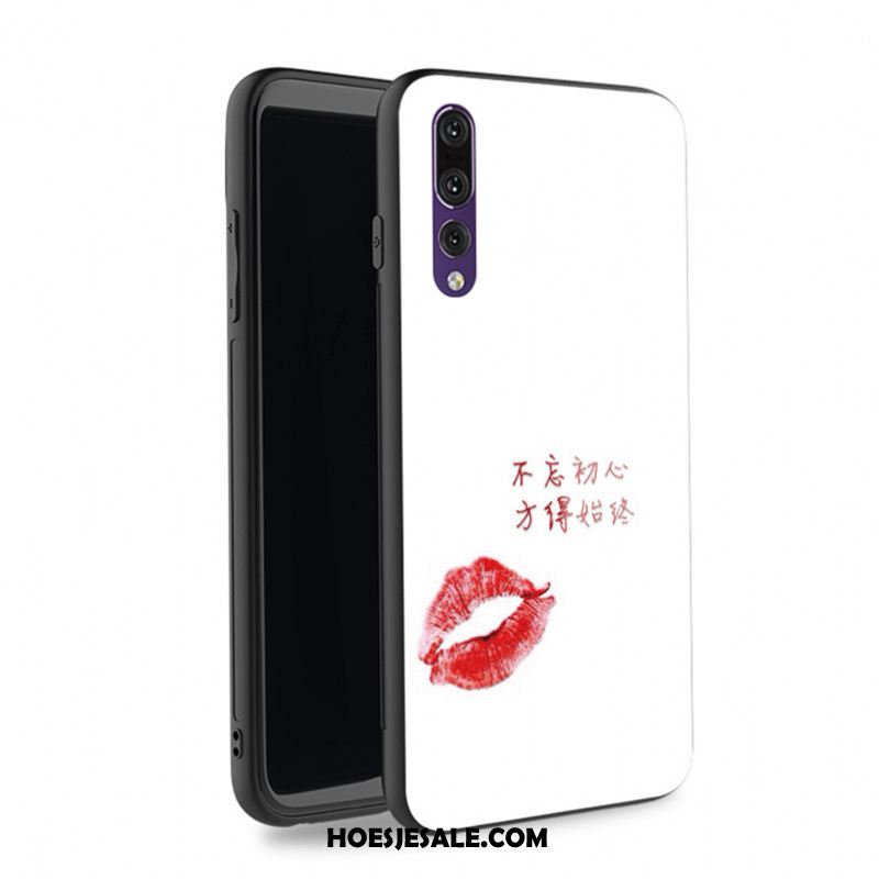 Huawei P20 Pro Hoesje Hoes Explosiebescherming Roze Gehard Glas Nieuw Goedkoop