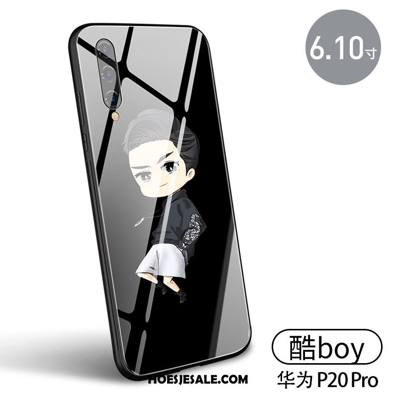 Huawei P20 Pro Hoesje Hoes Nieuw Mobiele Telefoon Zwart Trend Goedkoop
