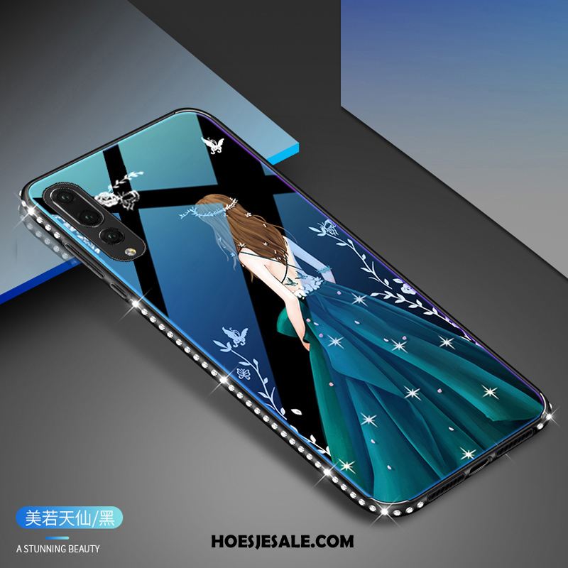Huawei P20 Pro Hoesje Hoes Purper Blauw Glas Mobiele Telefoon Kopen