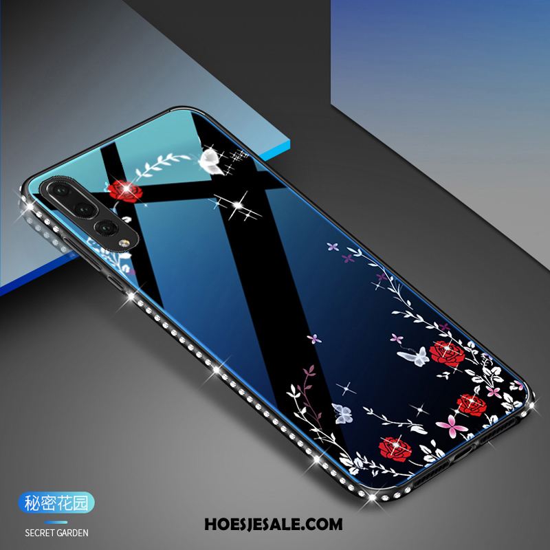 Huawei P20 Pro Hoesje Hoes Purper Blauw Glas Mobiele Telefoon Kopen