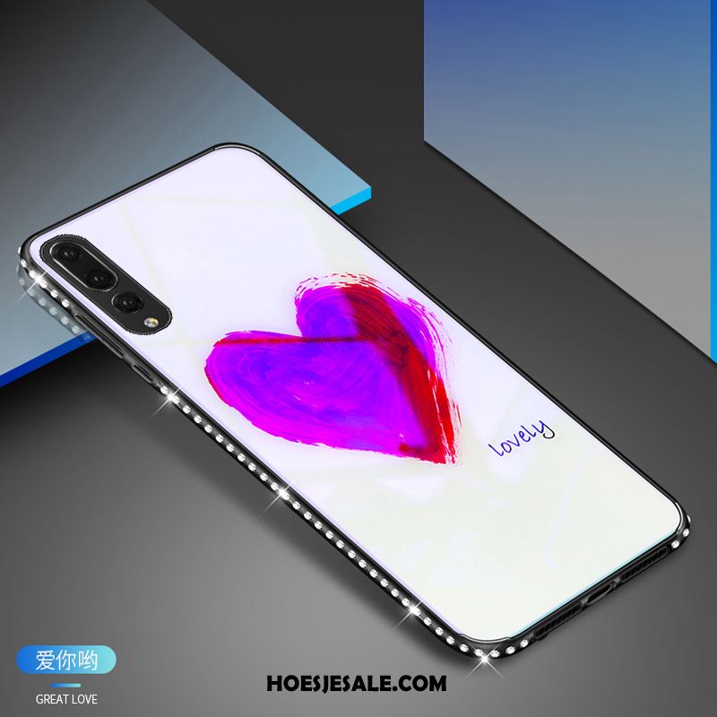 Huawei P20 Pro Hoesje Hoes Purper Blauw Glas Mobiele Telefoon Kopen