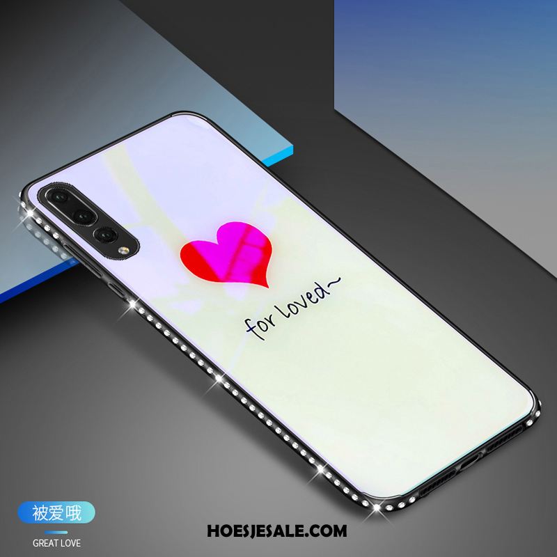 Huawei P20 Pro Hoesje Hoes Purper Blauw Glas Mobiele Telefoon Kopen