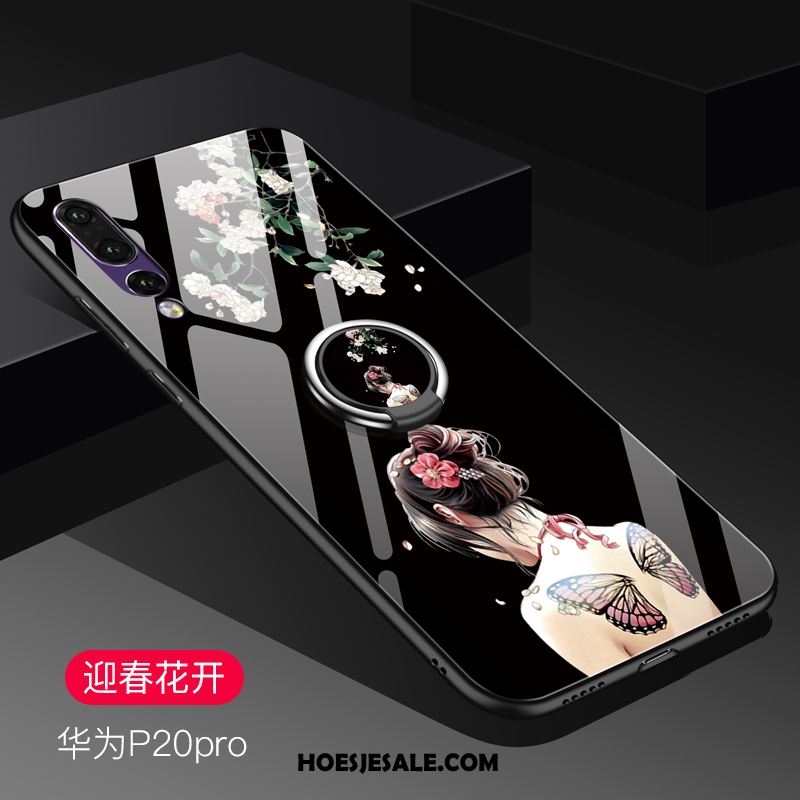 Huawei P20 Pro Hoesje Hoes Scheppend Glas Siliconen Persoonlijk Korting