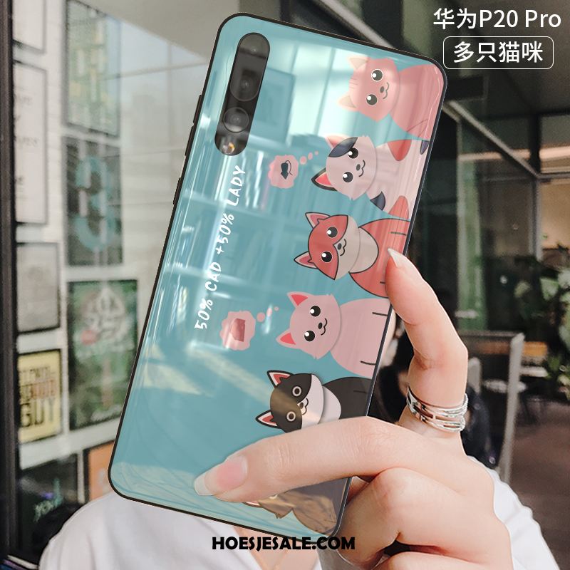 Huawei P20 Pro Hoesje Hoes Siliconen Mooie Anti-fall Mobiele Telefoon Sale