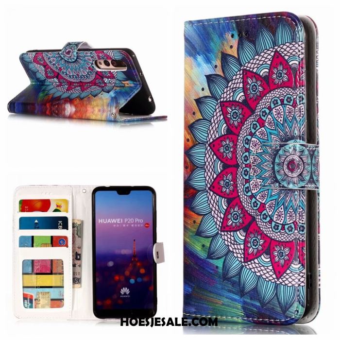 Huawei P20 Pro Hoesje Mobiele Telefoon Zacht Anti-fall Leren Etui Spotprent Sale