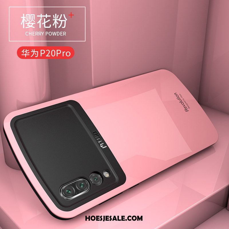 Huawei P20 Pro Hoesje Mode Trend Rood Siliconen Mobiele Telefoon Sale