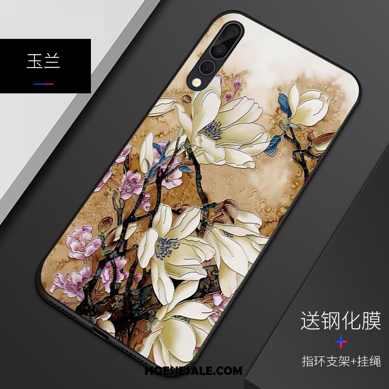 Huawei P20 Pro Hoesje Reliëf Schrobben Licht Mobiele Telefoon Bescherming Sale