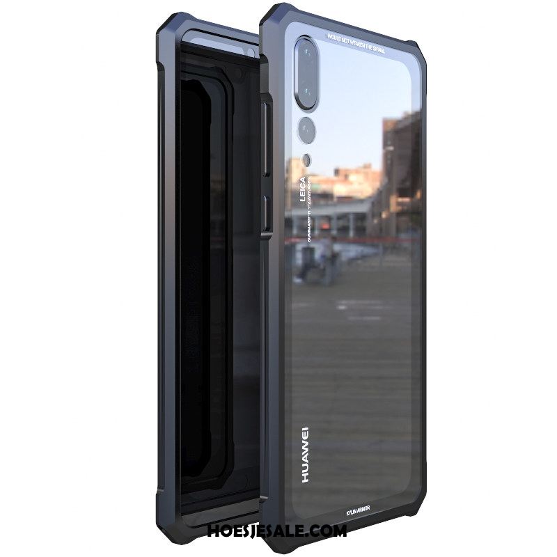 Huawei P20 Pro Hoesje Scheppend Glas Achterklep Persoonlijk Omlijsting Kopen