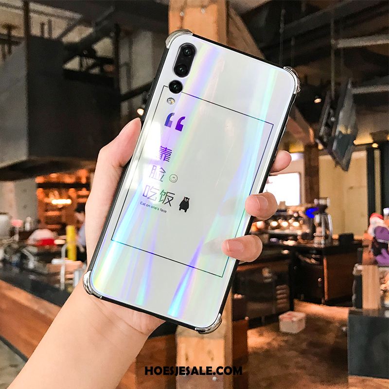 Huawei P20 Pro Hoesje Scheppend Hoes Wit Jeugd Bescherming Korting