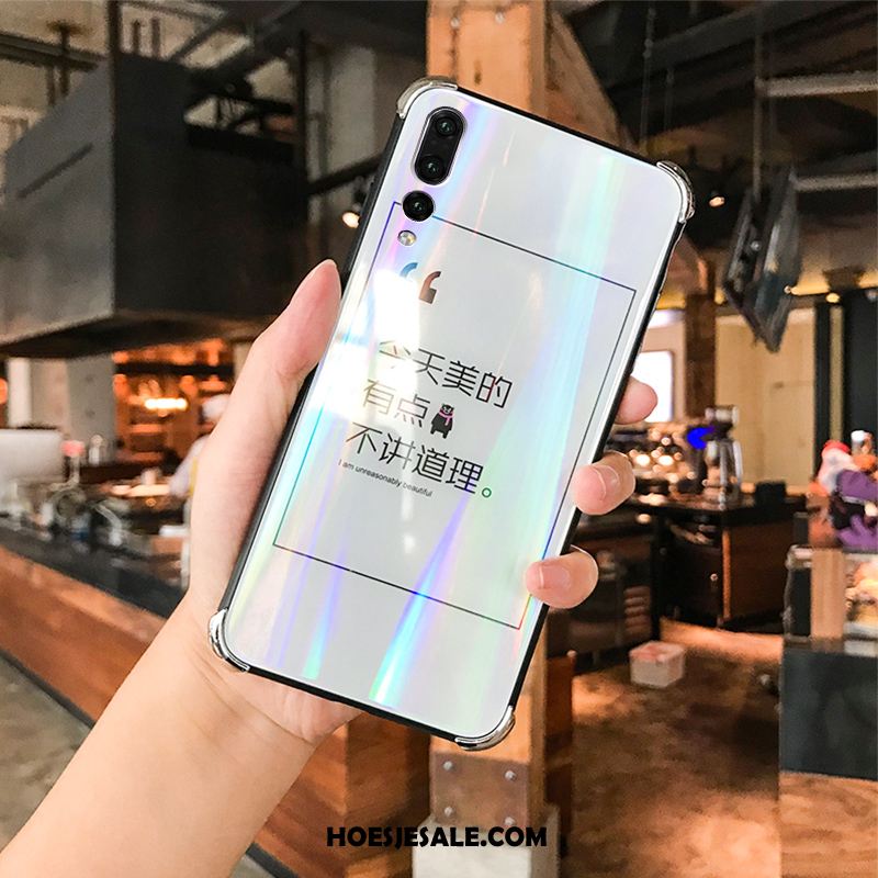 Huawei P20 Pro Hoesje Scheppend Hoes Wit Jeugd Bescherming Korting