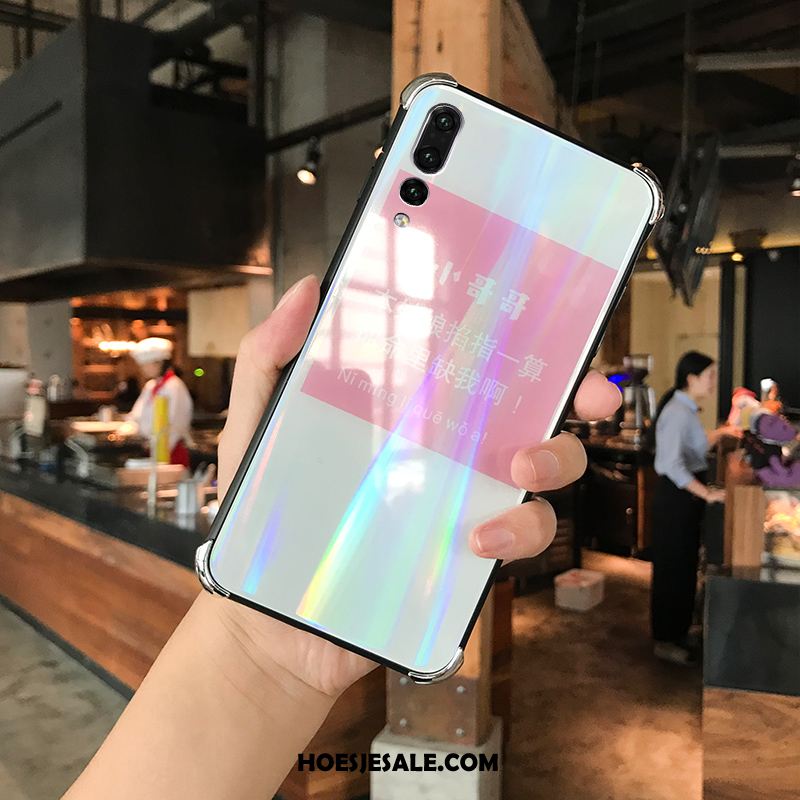 Huawei P20 Pro Hoesje Scheppend Hoes Wit Jeugd Bescherming Korting