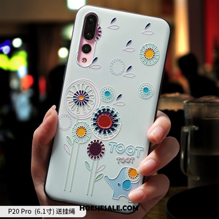 Huawei P20 Pro Hoesje Schrobben Scheppend Trendy Merk Siliconen Mobiele Telefoon Kopen