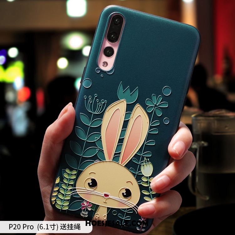 Huawei P20 Pro Hoesje Schrobben Scheppend Trendy Merk Siliconen Mobiele Telefoon Kopen