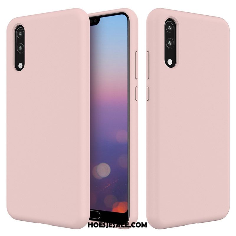 Huawei P20 Pro Hoesje Siliconen Eenvoudige Anti-fall Mobiele Telefoon Hoes Goedkoop