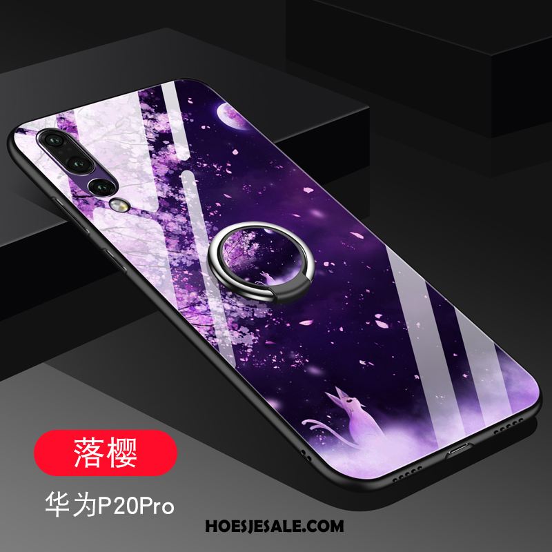 Huawei P20 Pro Hoesje Trend Purper Spiegel Mode Magnetisch Online