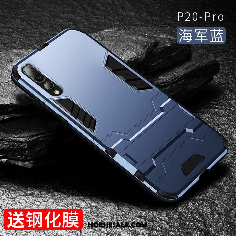 Huawei P20 Pro Hoesje Trendy Merk Siliconen Bescherming Ondersteuning Persoonlijk Goedkoop