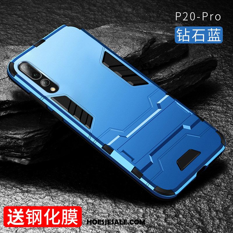 Huawei P20 Pro Hoesje Trendy Merk Siliconen Bescherming Ondersteuning Persoonlijk Goedkoop