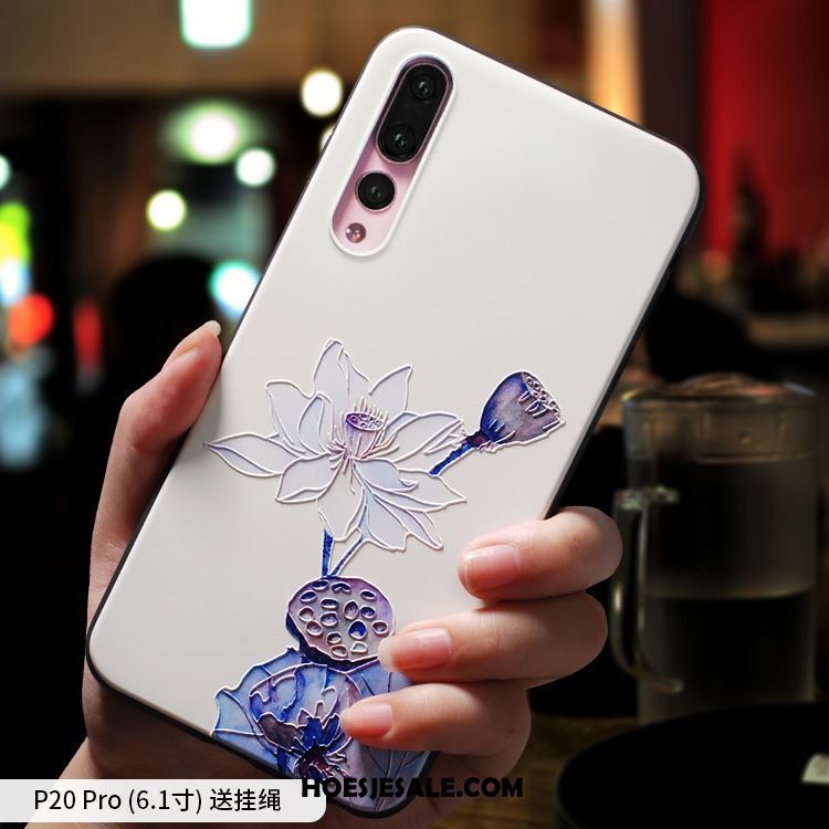 Huawei P20 Pro Hoesje Zacht Groen Siliconen Anti-fall Mobiele Telefoon Kopen