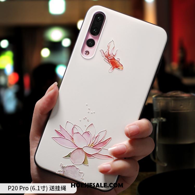 Huawei P20 Pro Hoesje Zacht Groen Siliconen Anti-fall Mobiele Telefoon Kopen