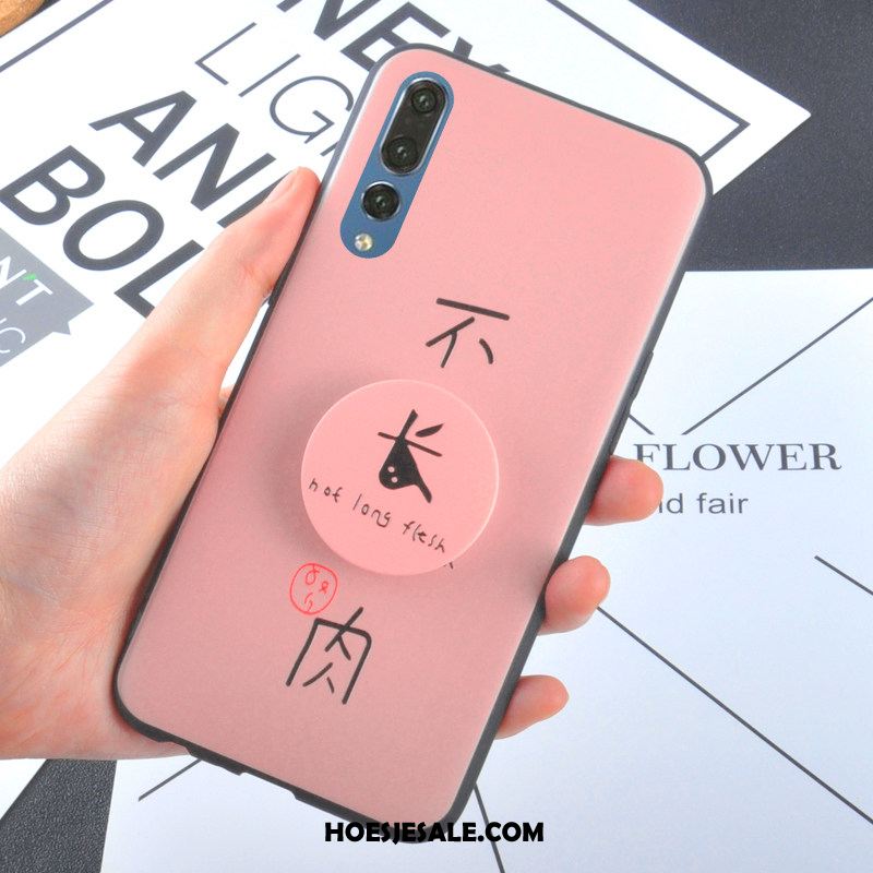 Huawei P20 Pro Hoesje Zacht Ondersteuning Schrobben Hoes Bescherming Goedkoop