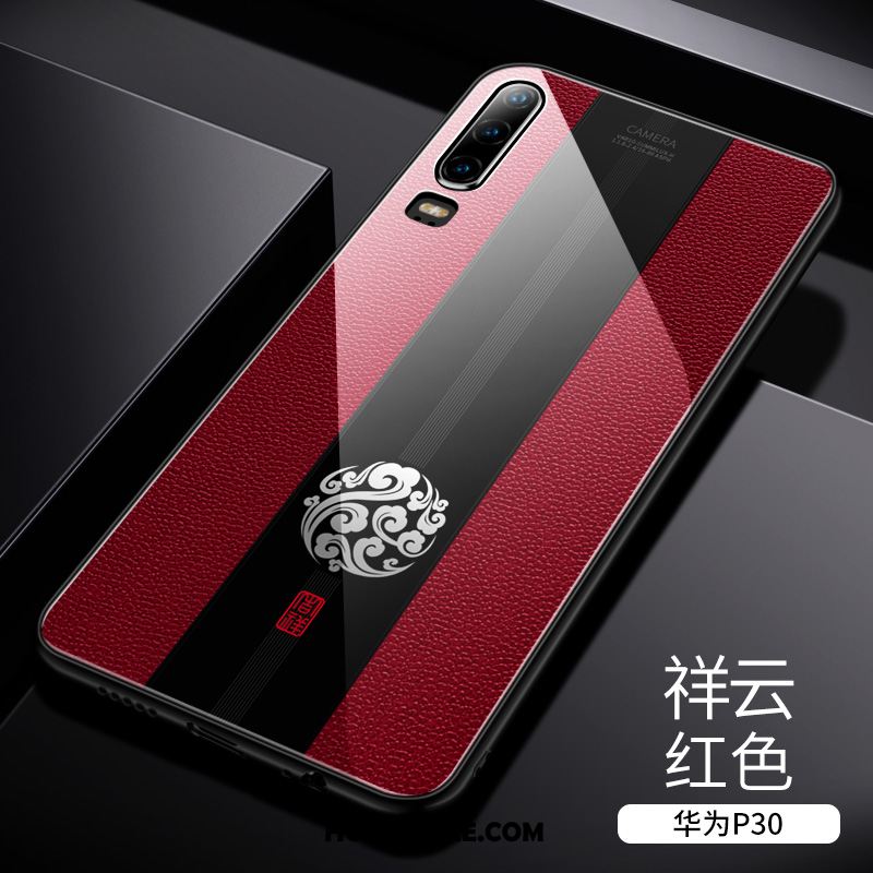 Huawei P30 Hoesje Bescherming Mobiele Telefoon Groen Trend Hoes Korting