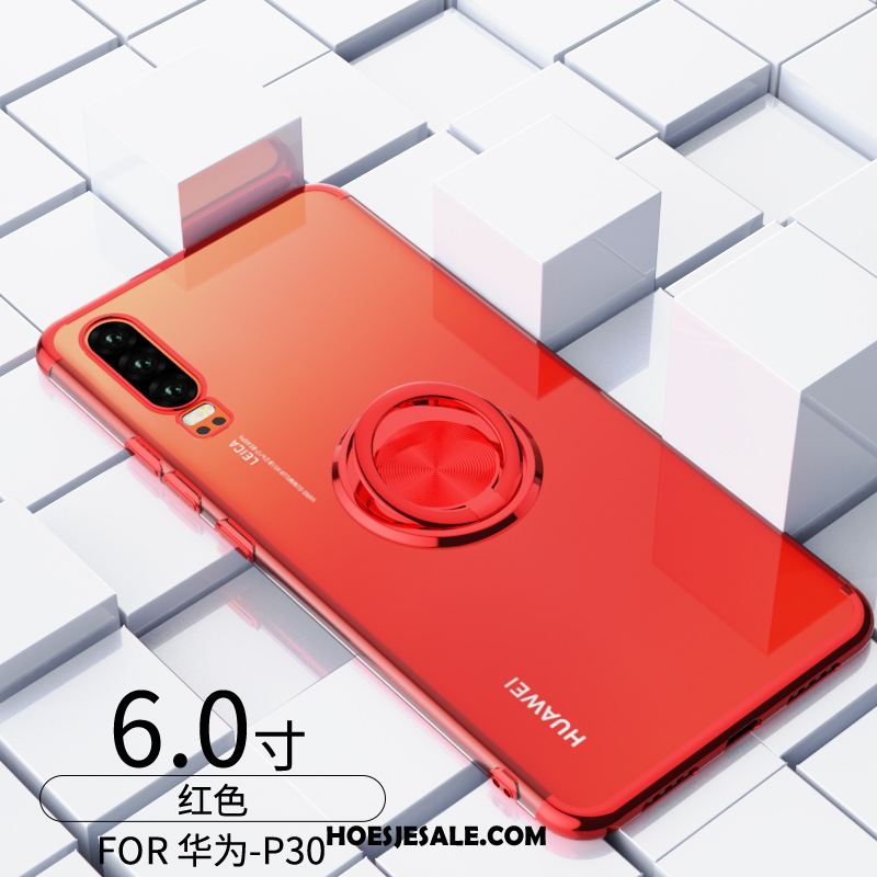 Huawei P30 Hoesje Dun Zacht High End Ring Hoes Sale